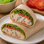 🌯 Wrap Integral com Atum e Ricota: Receita Fitness Prática, Leve e Rica em Proteínas