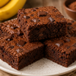 🍫 Brownie Fit de Banana e Cacau: Receita Doce Saudável e Sem Açúcar Refinado