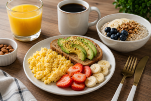 Café da Manhã Fitness Simples e Saudável: Ideias Práticas Para Começar o Dia Bem