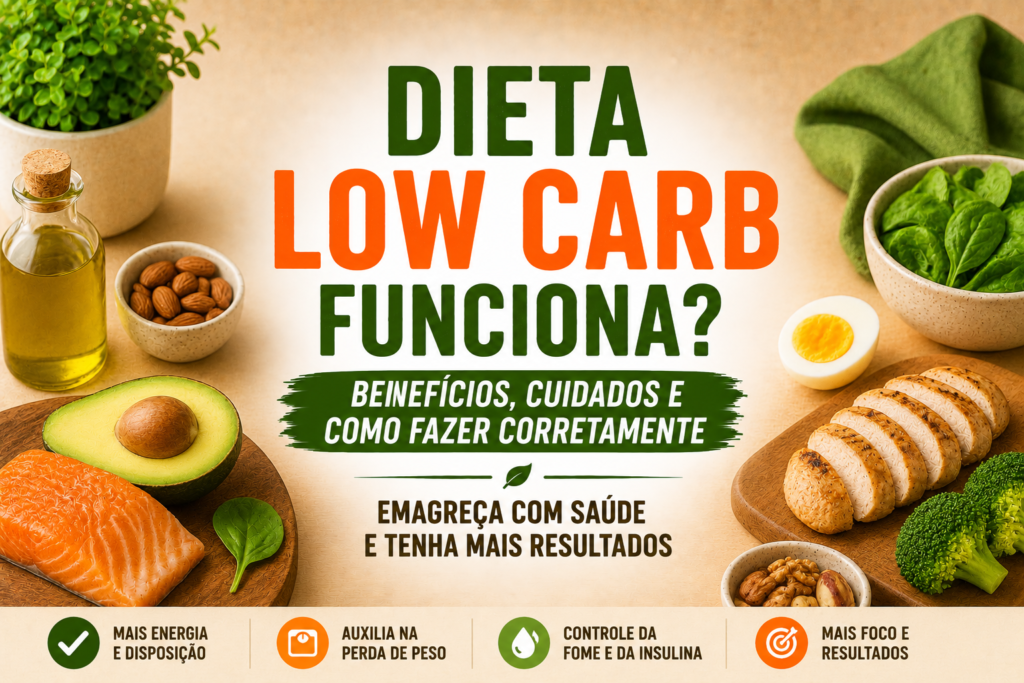 Dieta Low Carb Funciona? Benefícios, Cuidados e Como Fazer Corretamente