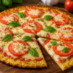🍕 Pizza Low Carb de Couve-Flor com Queijo e Tomate: Receita Saudável e Sem Farinha