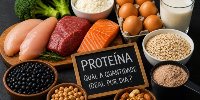quantidade de proteína por dia