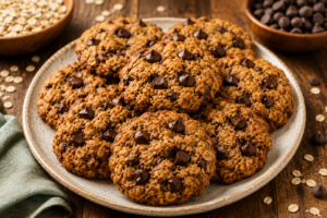 🍪 Cookie Fit de Aveia com Gotas de Chocolate: Receita Saudável e Fácil de Fazer