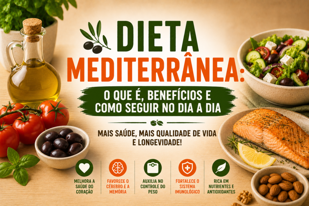 Dieta Mediterrânea: O Que É, Benefícios e Como Seguir no Dia a Dia