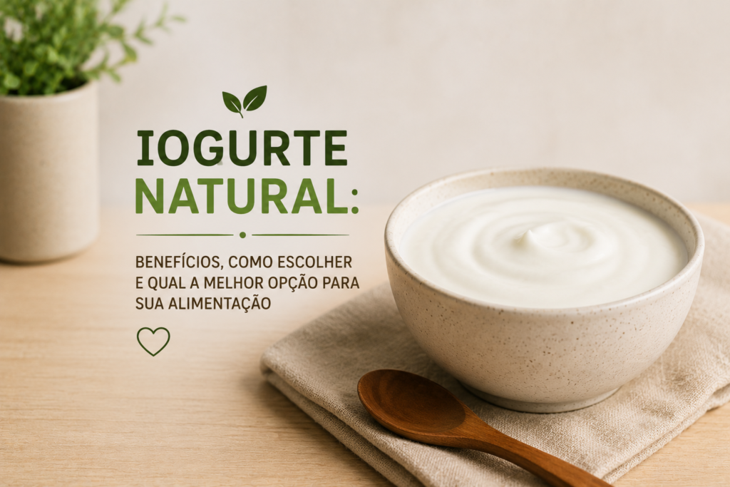 Iogurte Natural: Benefícios, Como Escolher e Qual a Melhor Opção Para Sua Alimentação