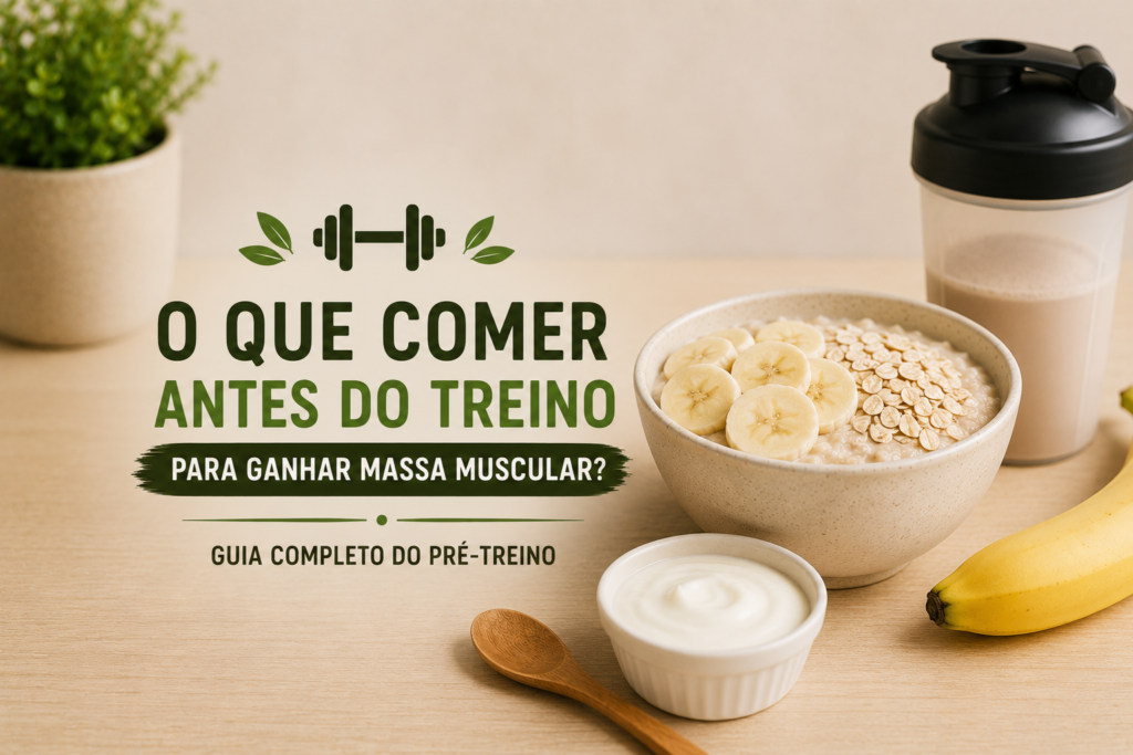 O Que Comer Antes do Treino Para Ganhar Massa Muscular? Guia Completo do Pré-Treino