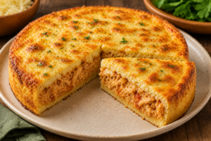 🥧 Torta Low Carb de Frango com Queijo: Receita Fácil, Cremosa e Sem Farinha de Trigo