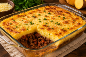 🥔 Escondidinho Fitness de Carne Moída com Mandioquinha: Receita Completa, Saudável e Muito Saborosa