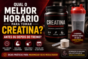 Qual o Melhor Horário Para Tomar Creatina? Antes ou Depois do Treino?