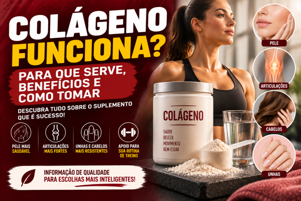 Colágeno Funciona? Para Que Serve, Benefícios e Como Tomar