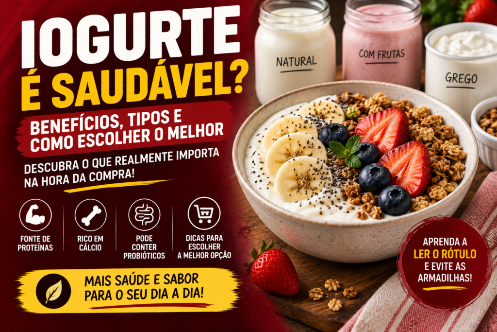 Iogurte é Saudável? Benefícios, Tipos e Como Escolher o Melhor