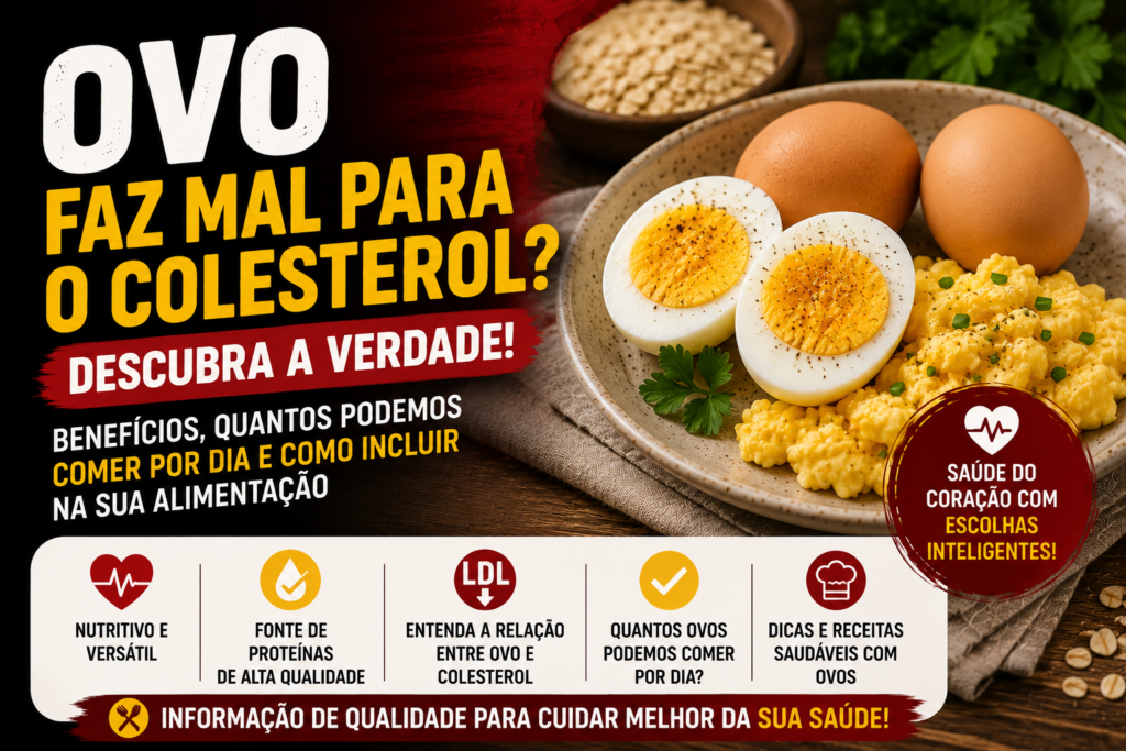 Ovo Faz Mal Para o Colesterol? Quantos Ovos Podemos Comer Por Dia?