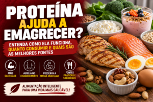 Proteína Ajuda a Emagrecer? Entenda Quanto Consumir e Quais São as Melhores Fontes